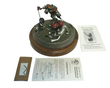Chilmark 1996 Fine Pewter Mickey Foursome Follies Figurine NO.79 LE ONLY 500  picture