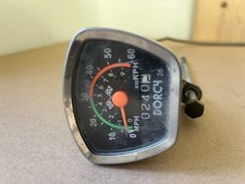 Vintage Dorcy Speedometer VINTAGE SCHWINN BIKES & OTHERS Cracked lens picture