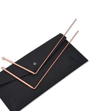 Biomag 99.9% Copper Dowsing Rods, 2Pcs Divining Rods with Gift Bag for Ghost ... picture