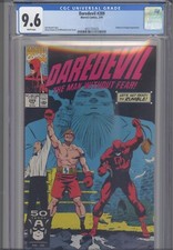 Daredevil #289 CGC 9.6 1991 Marvel Comics Al Williamson Cover Kingpin App picture