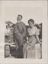 Antique 1913 Miss Munroe San Antonio Texas NAMED Vintage - Original Photo picture