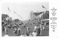 Postcard RPPC 1948 California Pomona Grandstand Los Angeles Fair CA24-1202 picture