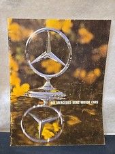 Vintage 1960s Mercedes-Benz 250SL 230S 230 200D 200 Car Brochure Advertisement picture