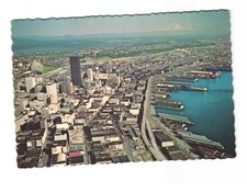 Waterfront Seattle WA vintage postcard unposted picture