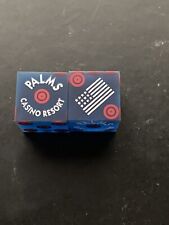 PALMS 2007 4TH OF JULY special edition LAS  VEGAS NEVADA CASINO DICE Very Rare picture
