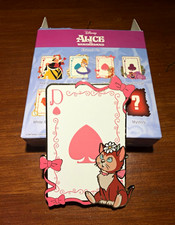 Pink Al A Mode Alice in Wonderland Mystery Card Series Pin - Dinah - Limited Ed. picture