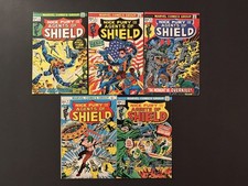 Nick Fury Agent of SHIELD #1-5 Complete STERANKO & Kirby Art  picture