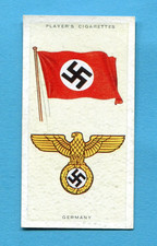 1936 JOHN PLAYER & SONS NATIONAL FLAGS AND ARMS TOBACCO CARD #19 GERMANY picture