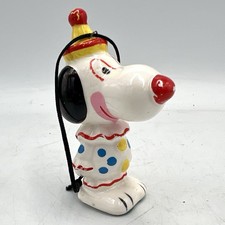 Vintage Snoopy Clown Ornament 1966 picture
