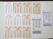 Rollie Fingers 1969 to 1985 APBA and Strat-O-Matic Card Lot of 12 Cards picture