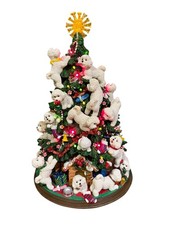 Danbury Mint Bichon Frise Dog Christmas Tree picture