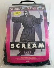 1997 Fun World Scream Stalker One Size Fits All Costume Ghostface Mask picture
