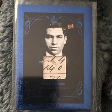 Lucky Luciano Hand Written Card picture