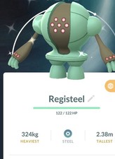 Pokémon Go-Shiny Registeel✨✨ -TRADE-Trade Registered Or 30 Days picture
