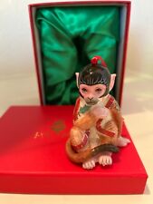 Lynn Chase Designs 2006 Monkey Ornament with box.  picture