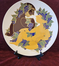 1973 Bjorn Wiinblad Rosenthal Studio Linie Germany Plate 13