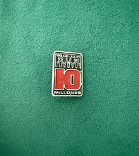 CUBA CUBAN VINTAGE 26 DE JULIO 10 MILLONES 1970 FIDEL CASTRO ENAMEL LAPEL PIN picture