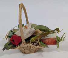 Basket Fruit Vegetables Halloween Thanksgiving Mini Decorative Kitchen Handmade picture