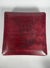 Nadarra Creations Purple-heart Wood Spices Dice Box Fox 🦊 picture
