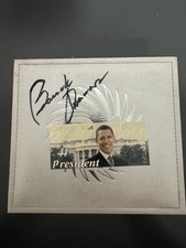Barack Obama 44th President Conmemorative Box Autographed , Watch And Keychain picture