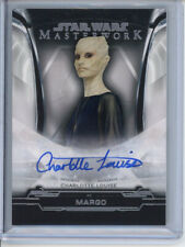 2019 Topps Star Wars Masterwork Autograph CHARLOTTE LOUISE as MARGO Auto picture