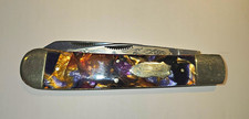 BULLDOG BRAND 1998 RARE LARGE 5 INCH TRAPPER FRAME NEVER CARRIED OR SHARPENED picture