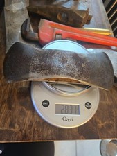 Vintage Unmarked Double Bit Axe Head 8.5 inches long 2.83 lbs picture