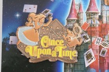 RARE Tokyo Disney Resort Pin Once Upon A time Each Sell Alice & White Rabbit picture