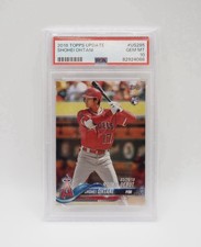 Topps Update 2018 Shohei Ohtani Rookie Debut #US285 PSA 10 Baseball Angels picture