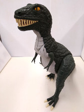 Vintage Aurora Monogram 1;13 Prehistork Scene ( Trannosaurus T-Rex Model Green ) picture