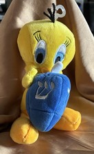 Vtg Tweety Bird Holiday Bean Bag Plush Hanukkah Dreidel 1999 WB 8