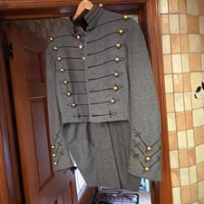 Authentic Vintage Mens West Point Cadet Jacket XS/LWaist 30Wool42 brass buttons  picture