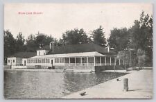 Muskegon Michigan MI Mona Lake Resort Kuizenga and Whipple Pub. PM 1908 Postcard picture
