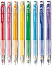 Pilot Color Eno 0.7mm Automatic Mechanical Pencil 8 Color Set picture
