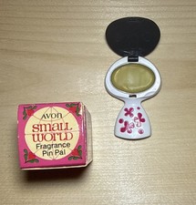 Vintage 1970s Avon Pin Pal Perfume Glacé, Pins, Barrette, Necklace NOS picture