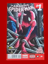 Amazing Spider-Man #1 2014 2nd Print Gary Choo Cover Inhuman #1 Marvel picture