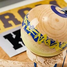 KROM Kendama Unity Yellow Toy Japan picture