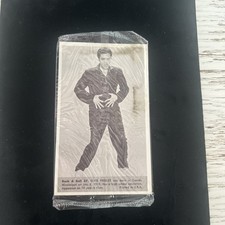 1959 NU-CARDS Rock Stars UNOPENED PACK ELVIS PRESLEY ON TOP Nat Cole Back picture
