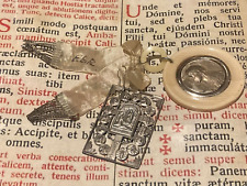 RARE VINTAGE EX-VOTO LOURDES : STUNNING P.G.R. for grace received - SPECIAL  picture