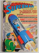 Superman #146 Classic Cover Silver Age Superhero Vintage DC Comic 1961 picture