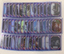 2025 Topps Disney 70th Then & Now 50 Card Lot Purple Shimmer Park Exclusive picture