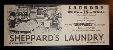 1955 Sheppard's Laundry Advertisement Bridgeton, NJ picture