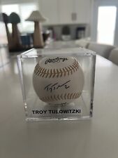 Troy Tulowitzki Signed Officlal Rawlings Major League Gold Glove Baseball picture