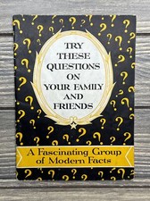 Vintage Kellogg’s 1934 Booklet Try These Questions On Your Family And Friends picture