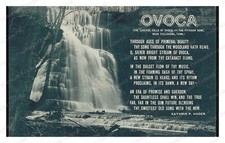 Tullahoma Tennessee Ovoca Falls Standard Postcard COPY RPPC picture