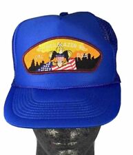 Vintage Boy Scout Scouting Patch Trucker Mesh Hat picture
