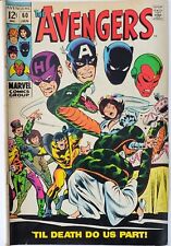 Avengers #60 (1969) Vintage Key Comic, 1st Avengers Crossover with Dr. Strange picture