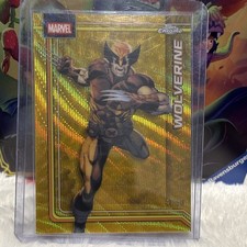 2026 Topps Chrome Marvel Wolverine #199 Gold Parallel Serialized 41/50 picture