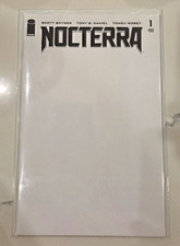 Nocterra #1 Blank Cover Variant Single Issue Comic Book Image Comics picture