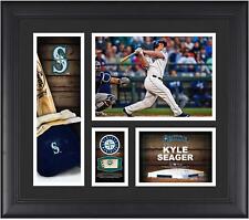 Kyle Seager Seattle Mariners Framed 15x17 Collage w/Piece of G-U Ball picture